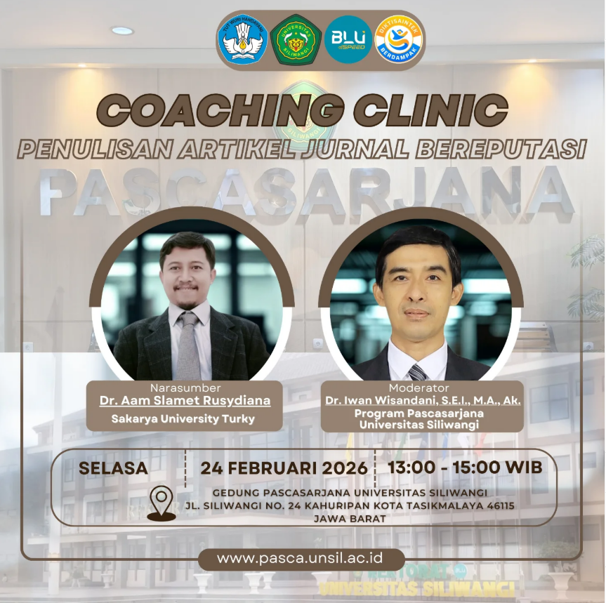 Coaching Clinic Penulisan Artikel / Jurnal Bereputasi